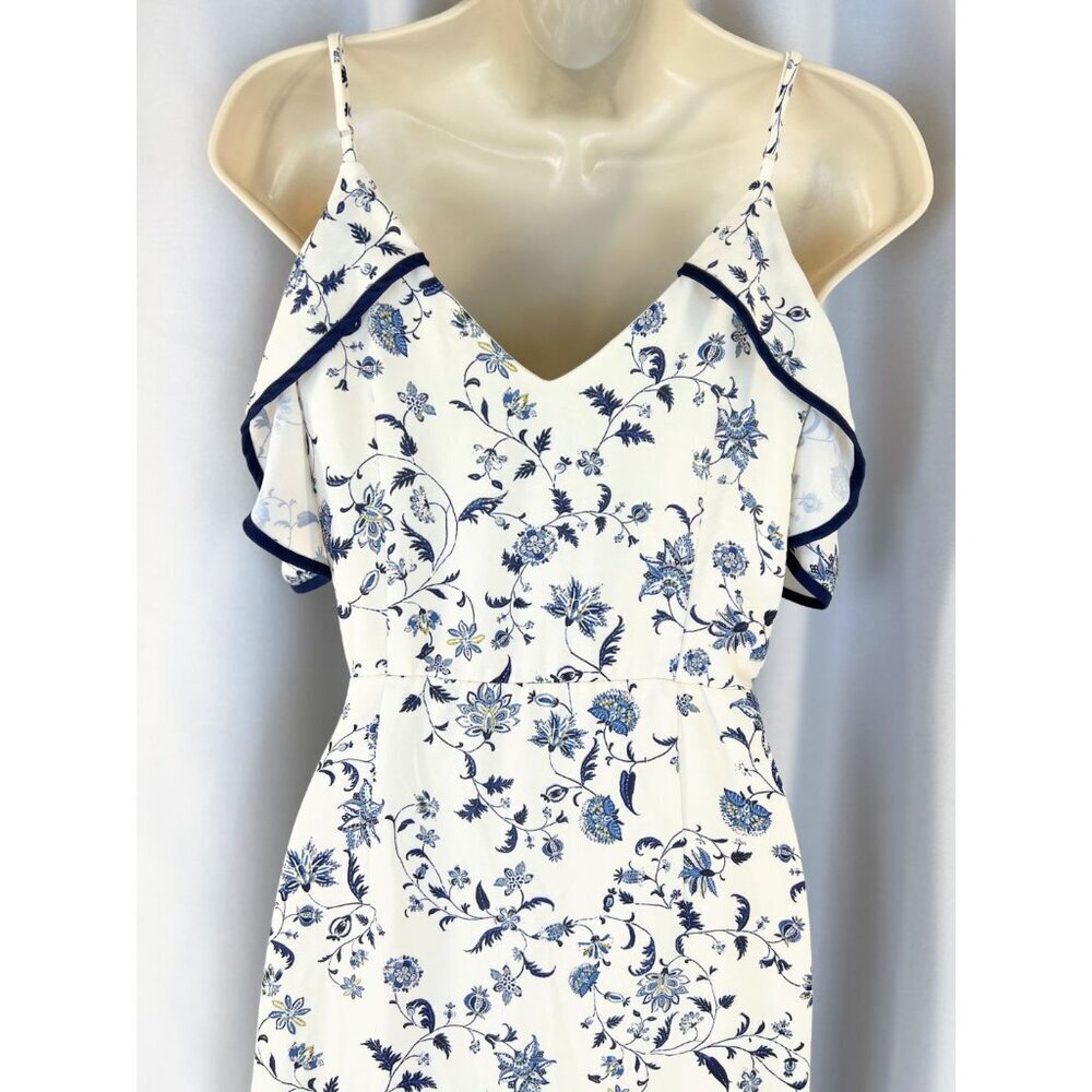 Greylin White Emma Ruffled Wrap Dress - Picture 10 of 15